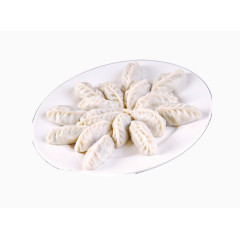 新鲜的水饺素材图片