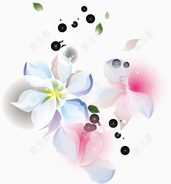 矢量水彩背景素材