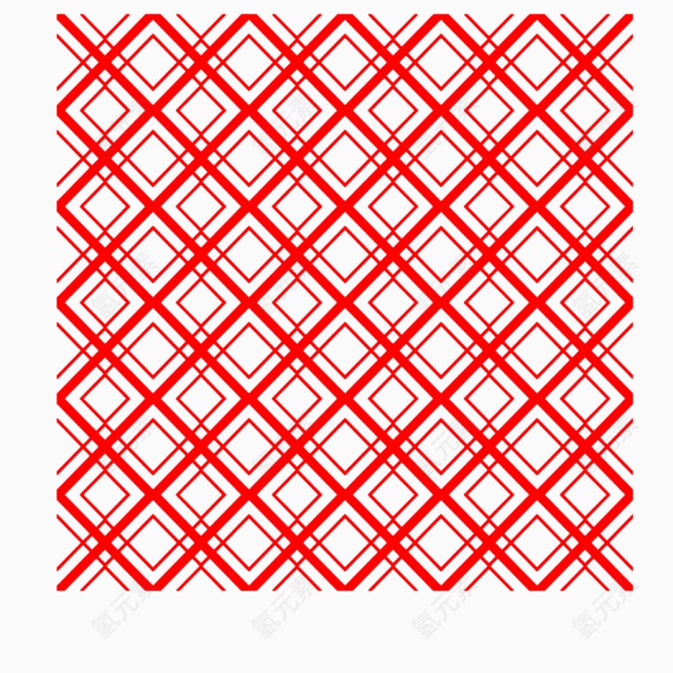 红色方形做旧底纹