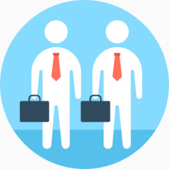 公司团队商务使用免抠图标icon
