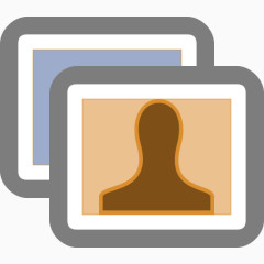 照片脸谱网的SVG图标