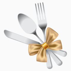 一套精品刀叉蝴蝶结卡通