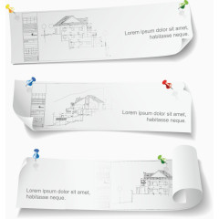 建筑图纸矢量图
