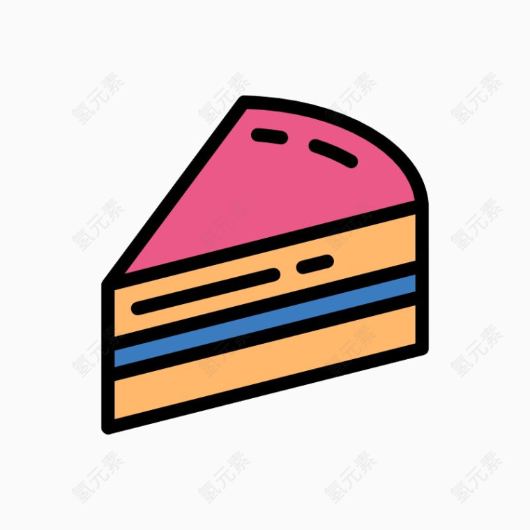卡通蛋糕甜点
