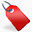 红色的标签momenticons-gloss-basic