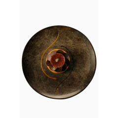 巧克力花蛋糕免抠图片