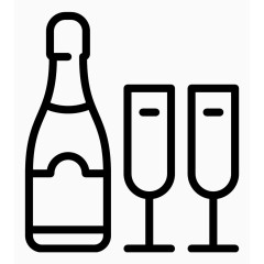 香槟图标