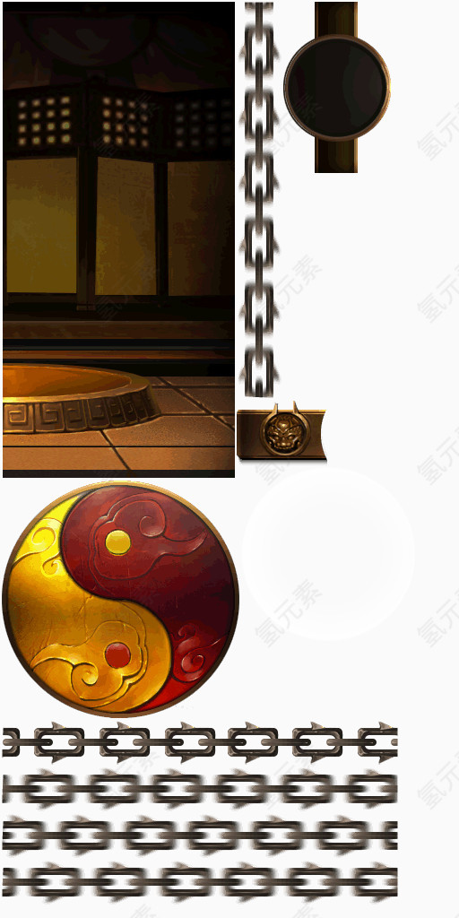装饰图片素材卡通中国风素材