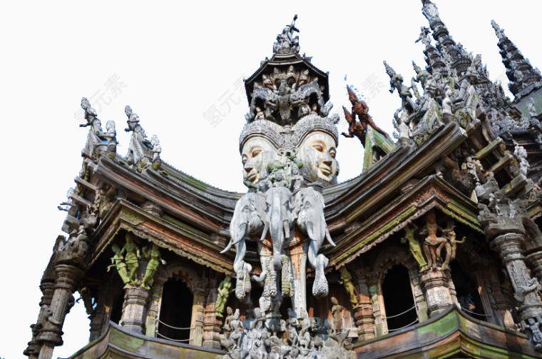 泰国真理寺风景图片七
