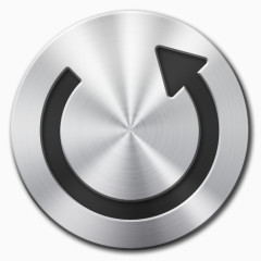 重新加载金属拉丝的图标