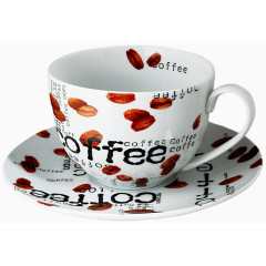 精美陶瓷印花咖啡杯子