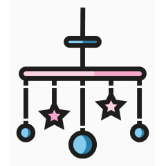 婴儿装饰吊顶图标