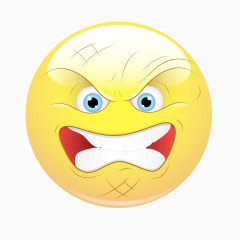 生气的表情素材