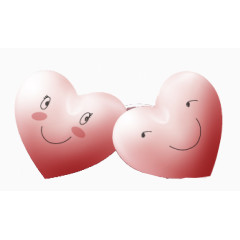逼真笑脸爱心气球群