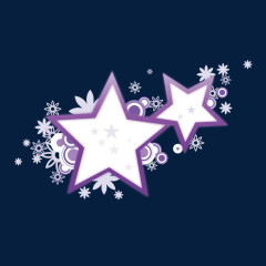 星星酷炫文案底版