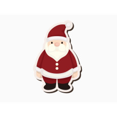 圣诞老人卡通矢量素材