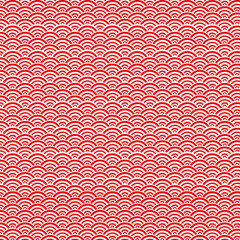 中国画海浪祥云纹理