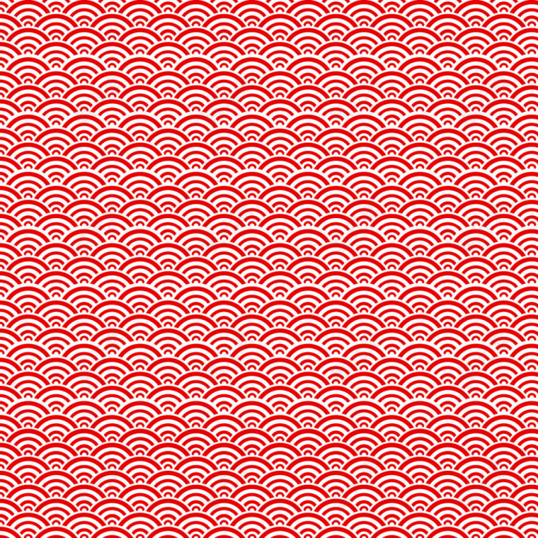 中国画海浪祥云纹理