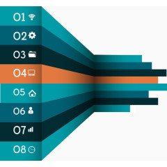 不规则网页素材