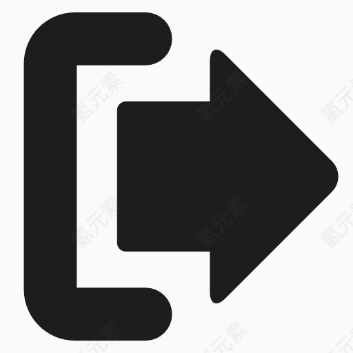 注销按钮图标
