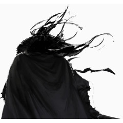 水墨斗篷