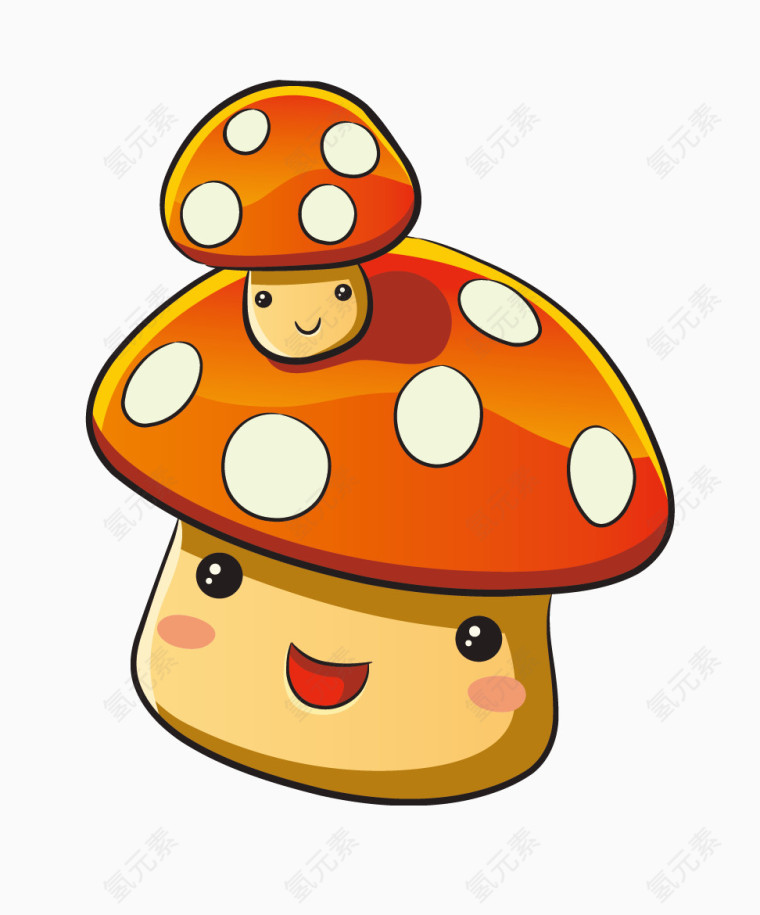 可爱蘑菇 