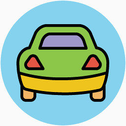 卡通交通工具图片立体图标图片