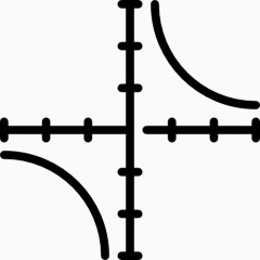 科学研究学习系列全套线框图标数据线