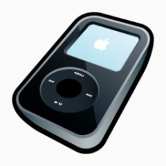 iPod视频黑色图标
