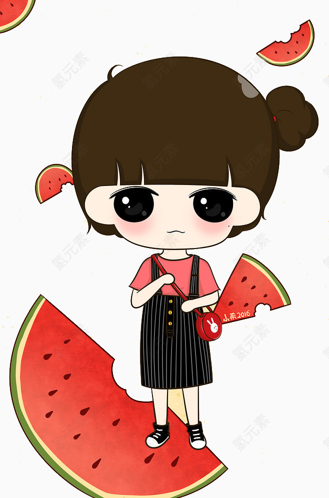 西瓜女孩