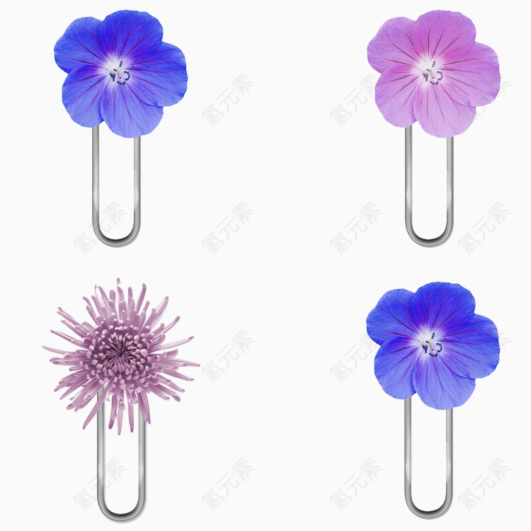 花瓣曲别针