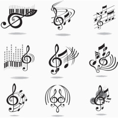 音乐动感符号