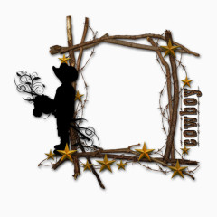 相册边框PNG透明图片素材