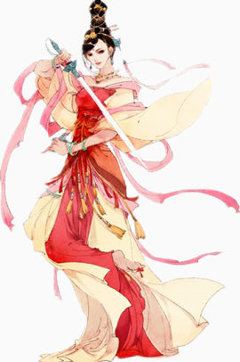 人物素描手绘古风