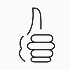 你真棒大拇指图标