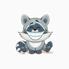 卡通小熊猫表情包