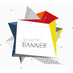 时尚立体几何框框