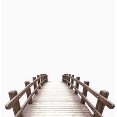 木质桥
