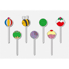 可爱的糖果素材