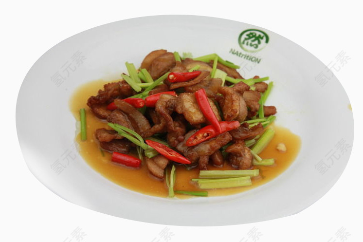 芹椒炒肉