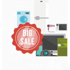 创意扁平化卡通素材