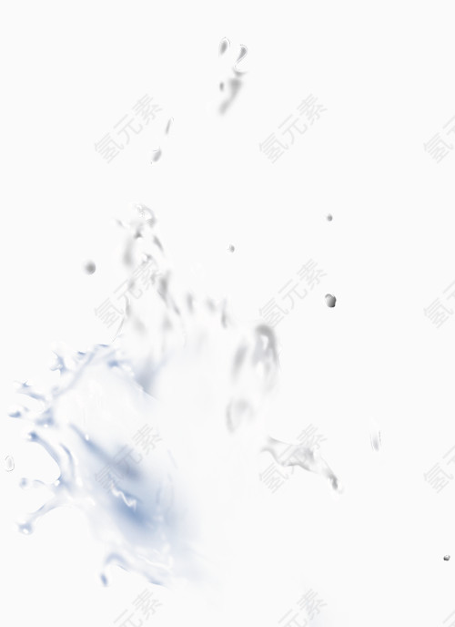 清澈的液体图案