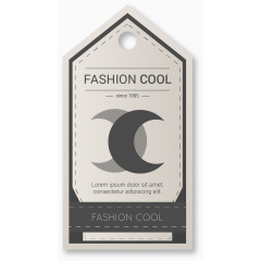 复古纸质吊牌矢量素材