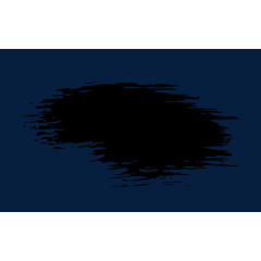 手绘黑色圆形笔刷