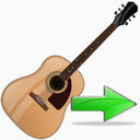 吉他下一个仪器前进是 的可以箭头对的好啊弦乐器