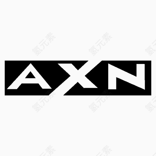 AXN黑色电视频道图标