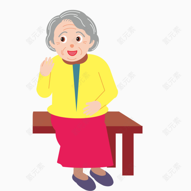 老年妇女图片