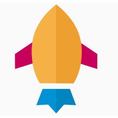 卡通精美飞机图标