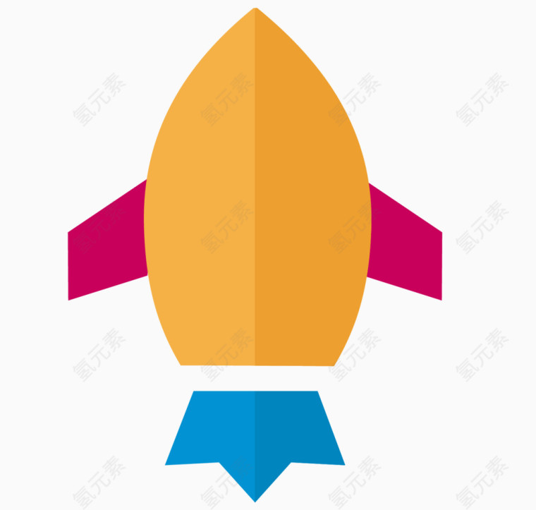 卡通精美飞机图标