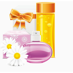 卡通绘制乳液香水